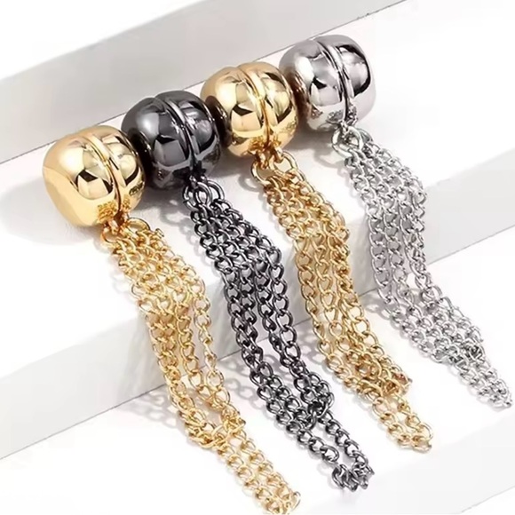 Buckles Roll Up Pants 2PC gold - Picture 6 of 6